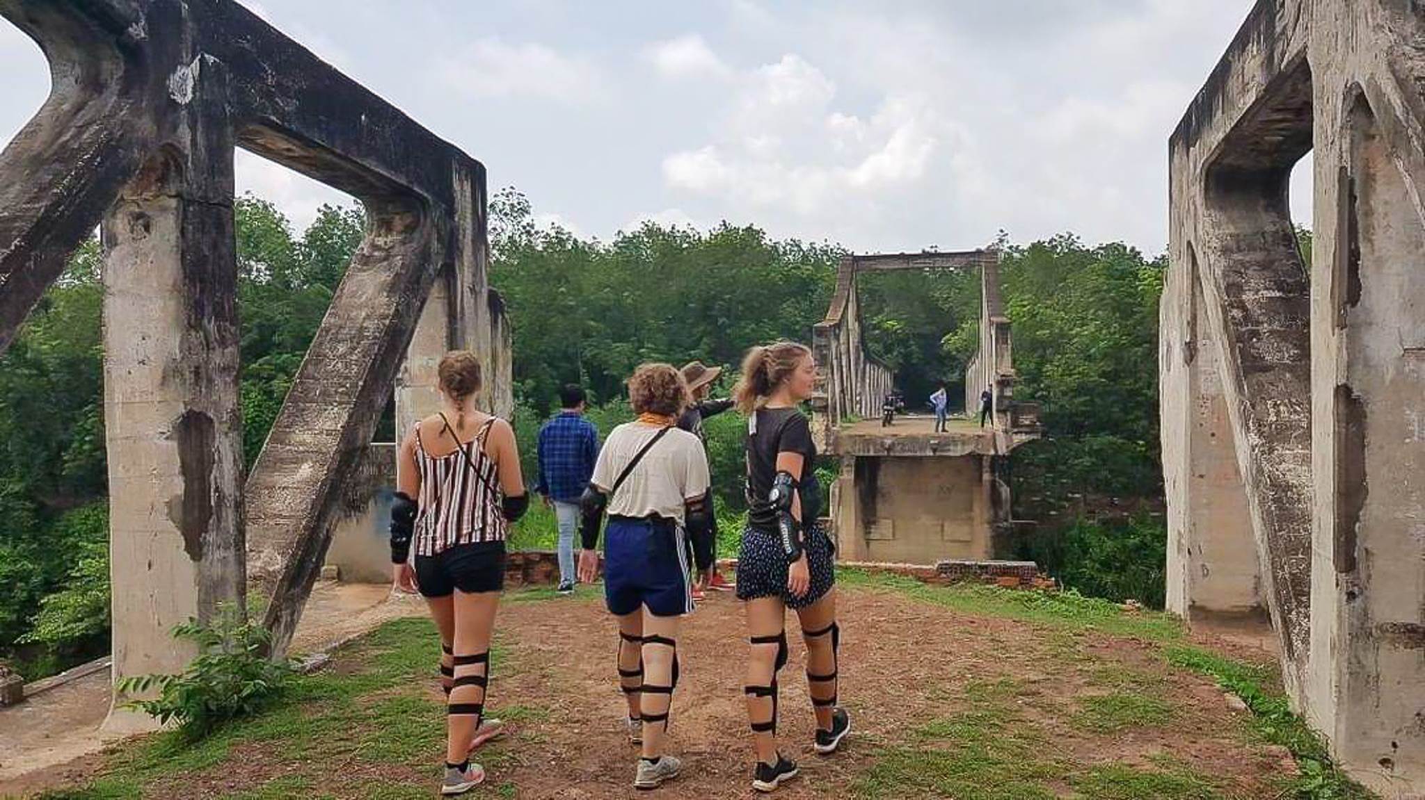 Broken Bridge in Dong Xoai